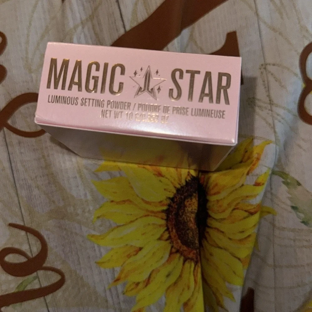 NIB Jeffree Star Magic Star‎ Luminous Setting Powder Beige Full Size 10g